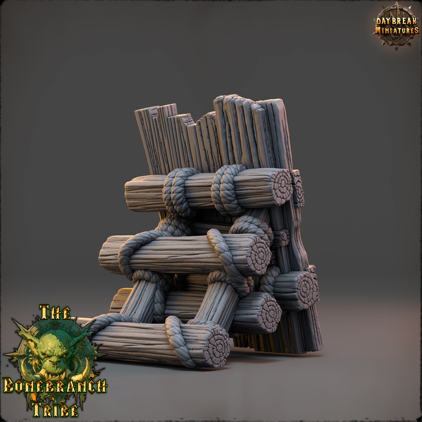 Tablero Thumper – La Tribu Bonebranch (32 mm y 54 mm) para escenografía de TTRPG y Wargaming