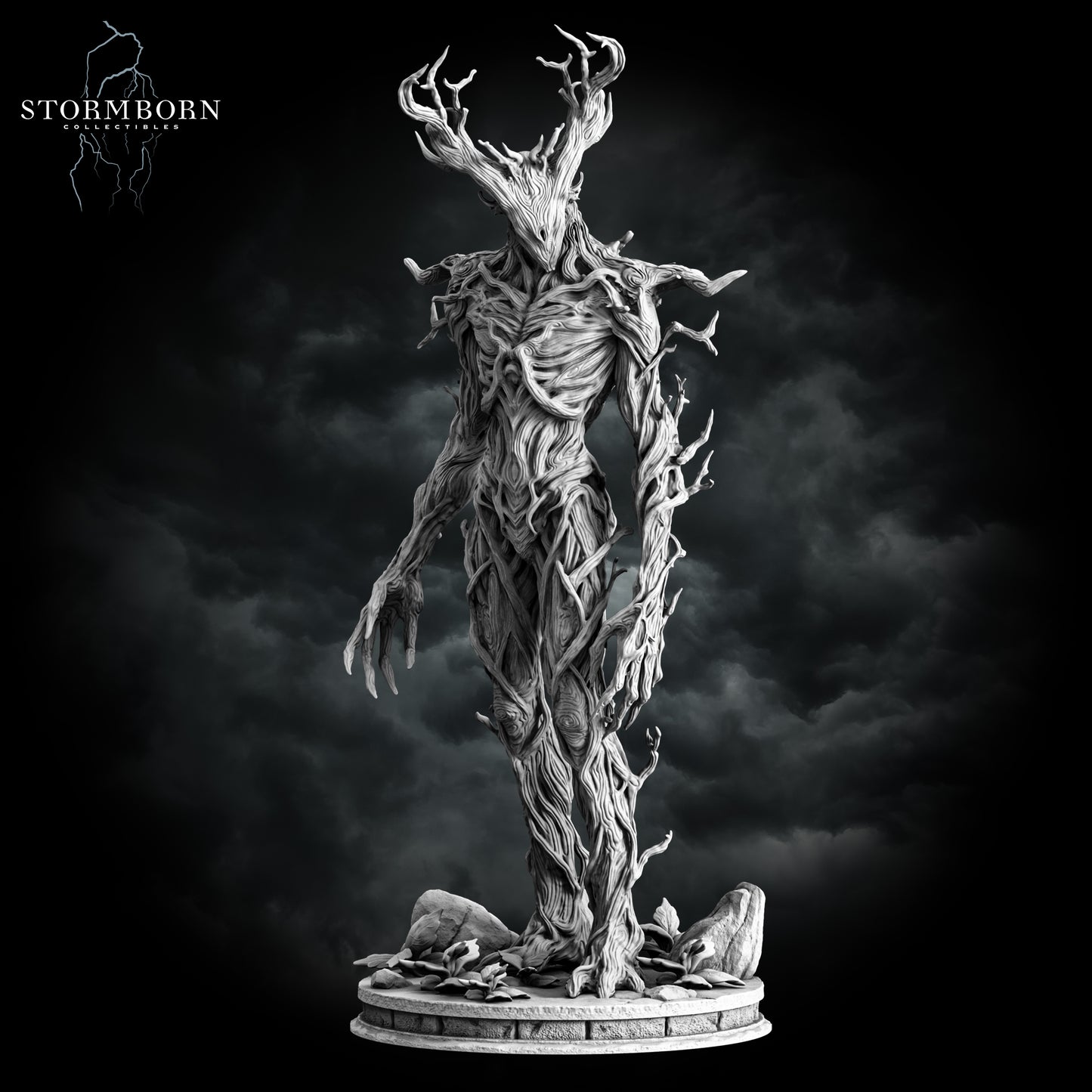 Treant ancient forest guardian resin miniature for tabletop roleplaying games