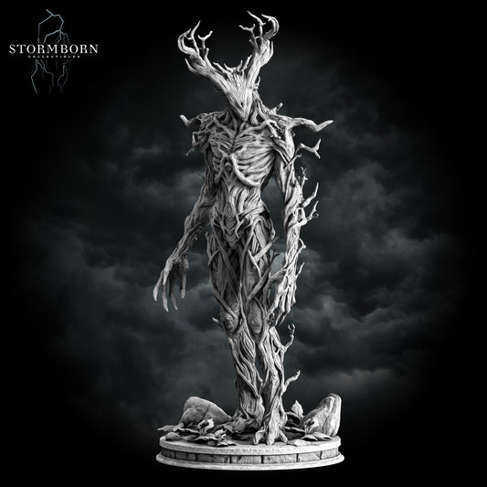 Treant ancient forest guardian resin miniature for tabletop roleplaying games