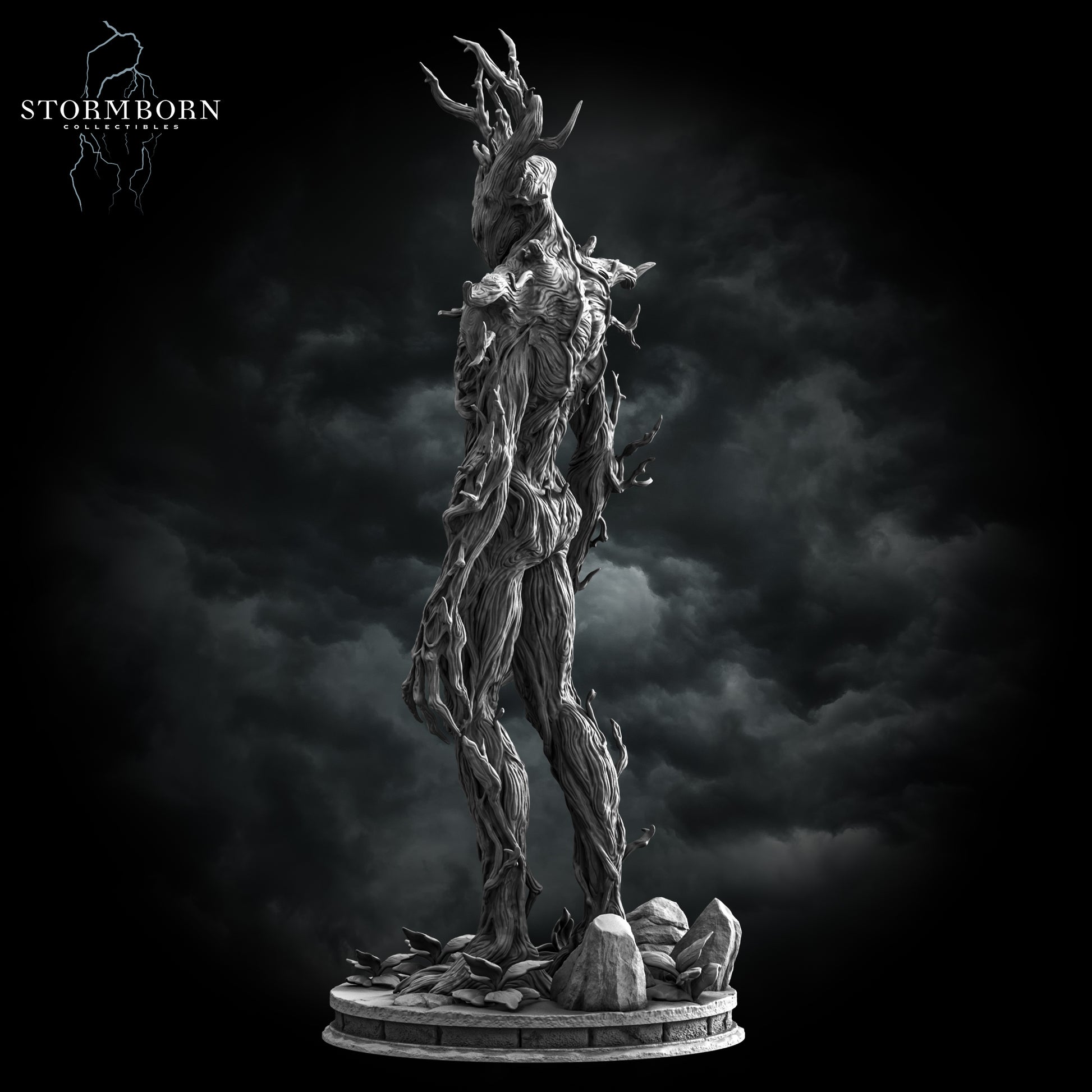 Treant ancient forest guardian resin miniature for tabletop roleplaying games