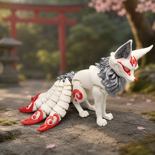 Twisty Kitsune Toy