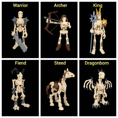 Articulated Undead Skeleton Fidgets