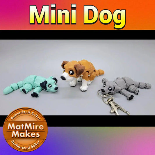 Mini Dog Toy or Keychain