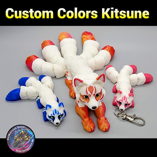 Kitsune Toy or Keychain