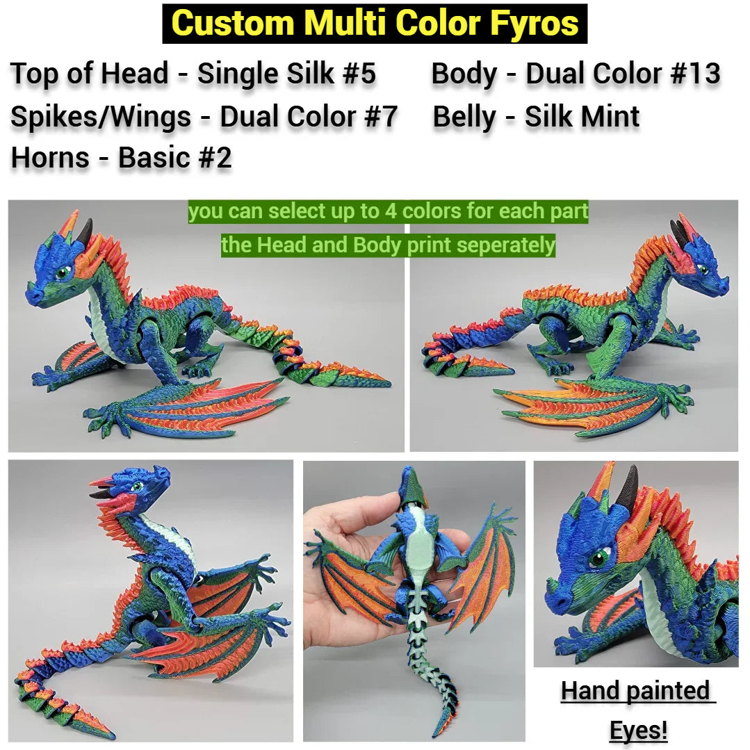 Custom Fyros Dragons
