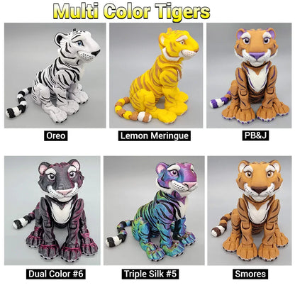 Custom Colors Tiger Toy