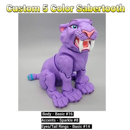 Custom Colors Tiger Toy