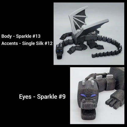 Custom Blocky Dragon Toy