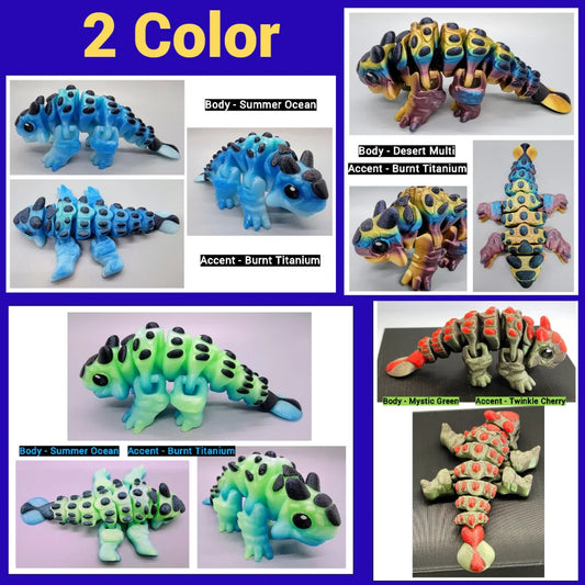 Dinosaurio anquilosaurio personalizado