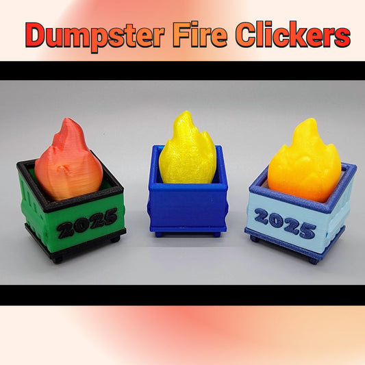 Dumpster Fire Clickers