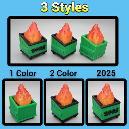 Clickers de Dumpster Fire
