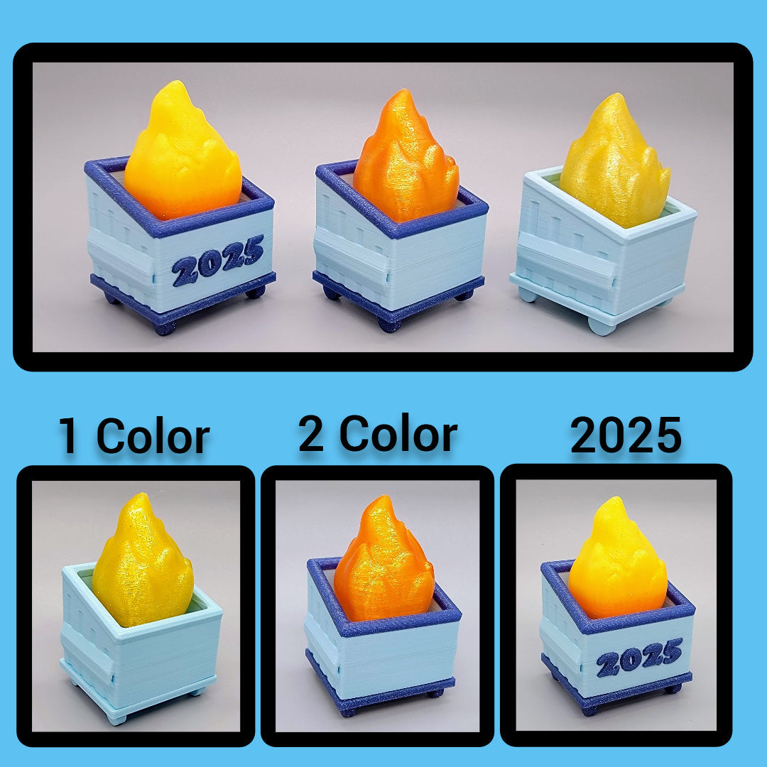 Clickers de Dumpster Fire