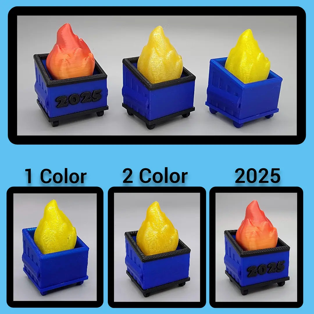 Clickers de Dumpster Fire