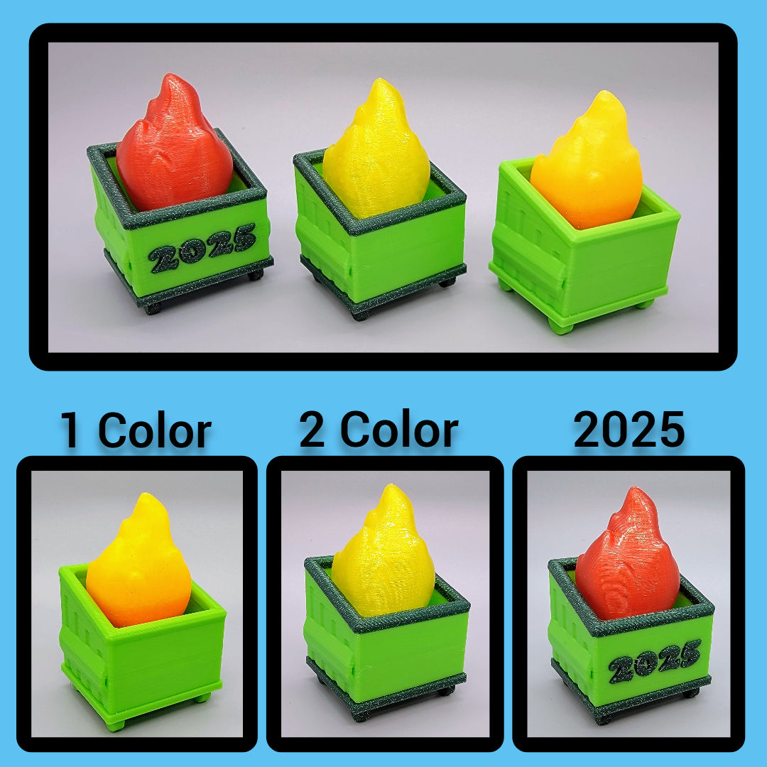 Clickers de Dumpster Fire
