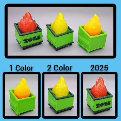 Clickers de Dumpster Fire