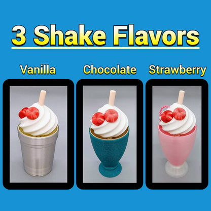 Milkshake Keychain Clickers