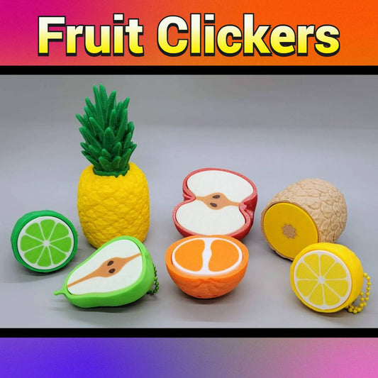 Fruit Keychain Clickers