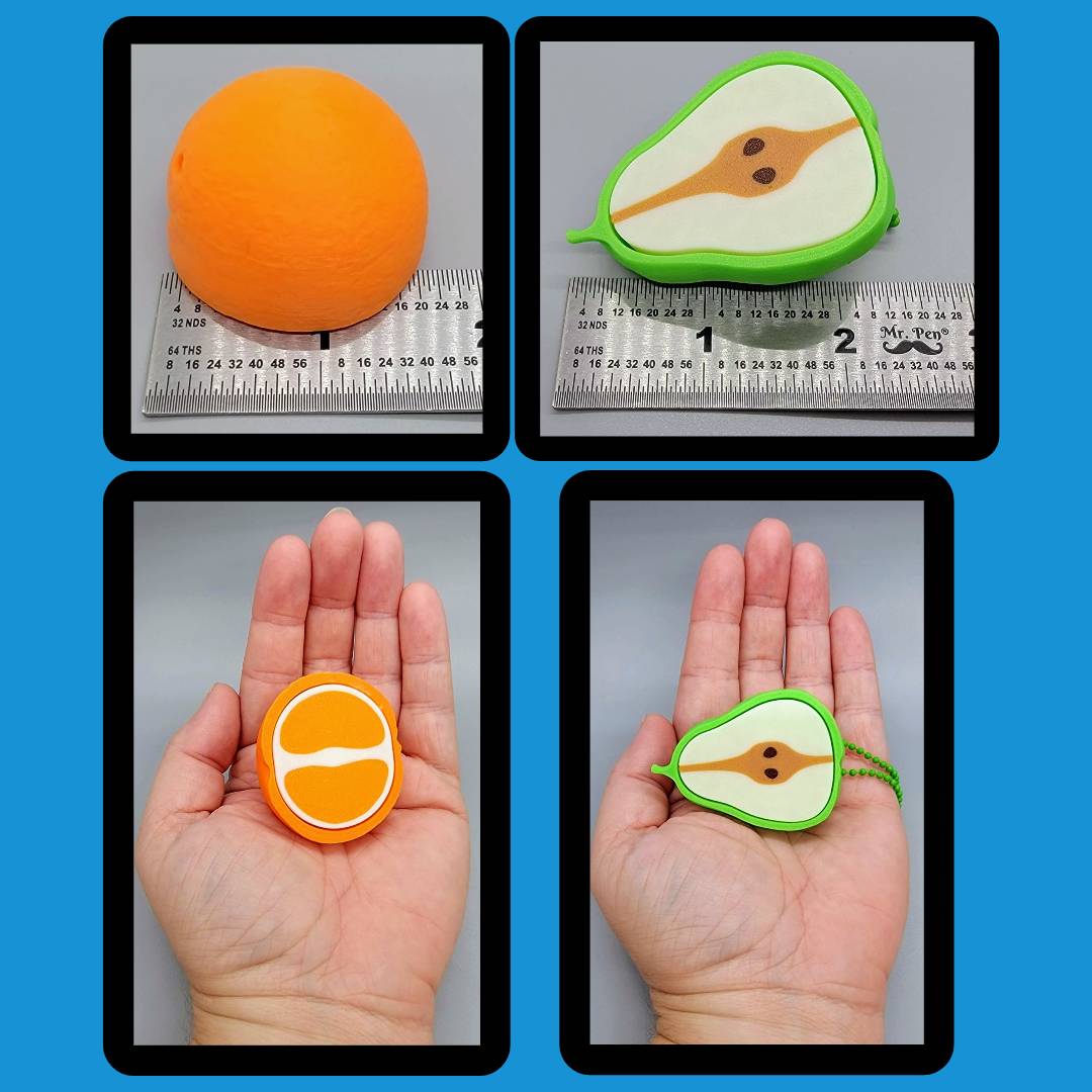 Fruit Keychain Clickers