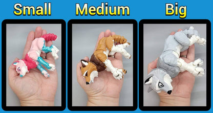 Custom Colors Wolf Toy