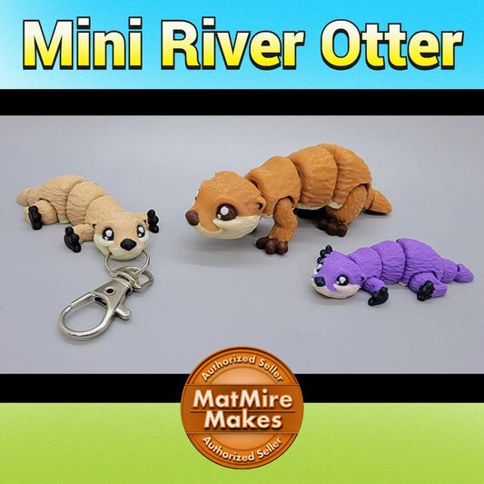Mini River Otter Toy or Keychain
