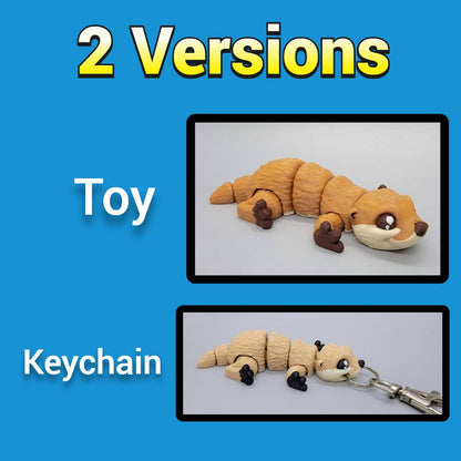 Mini River Otter Toy or Keychain