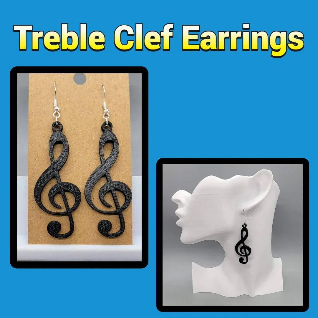 Music Note Earrings