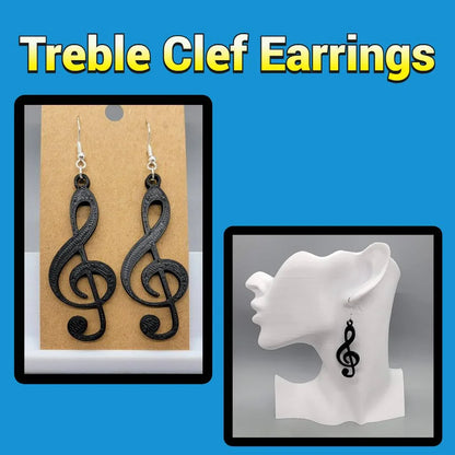 Music Note Earrings