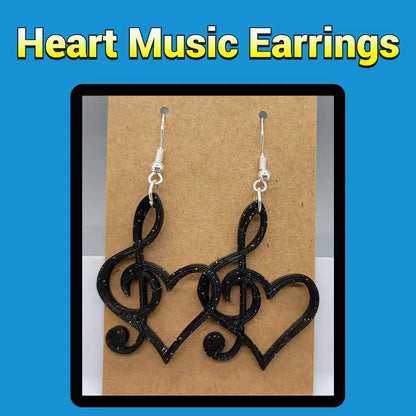 Music Note Earrings