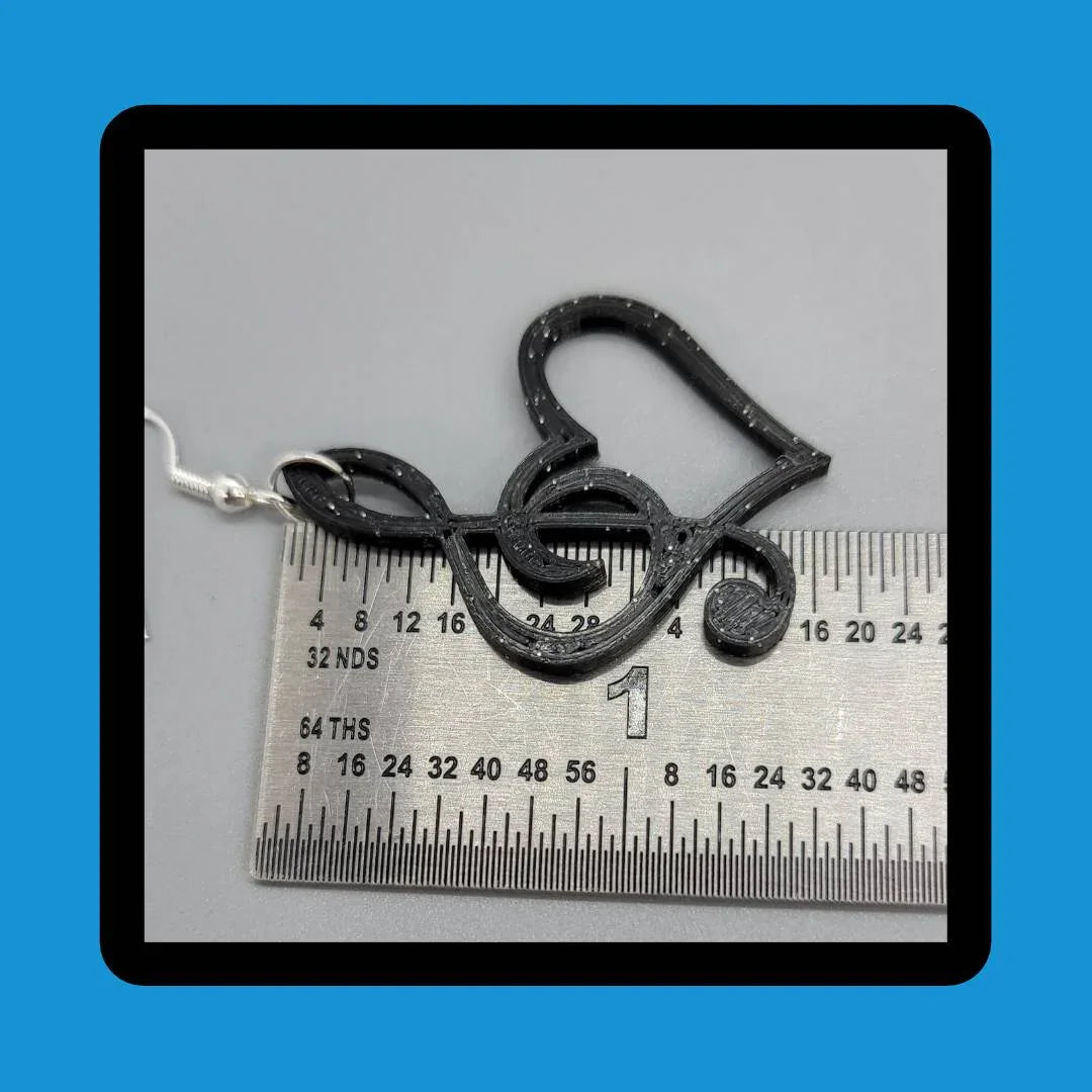 Music Note Earrings