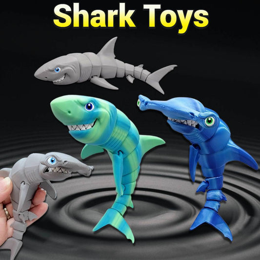Articulated Shark Toys