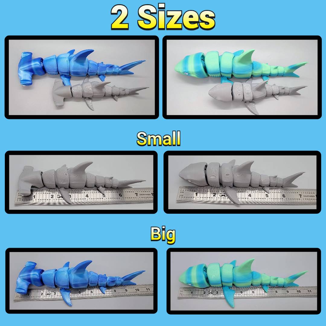 Articulated Shark Toys