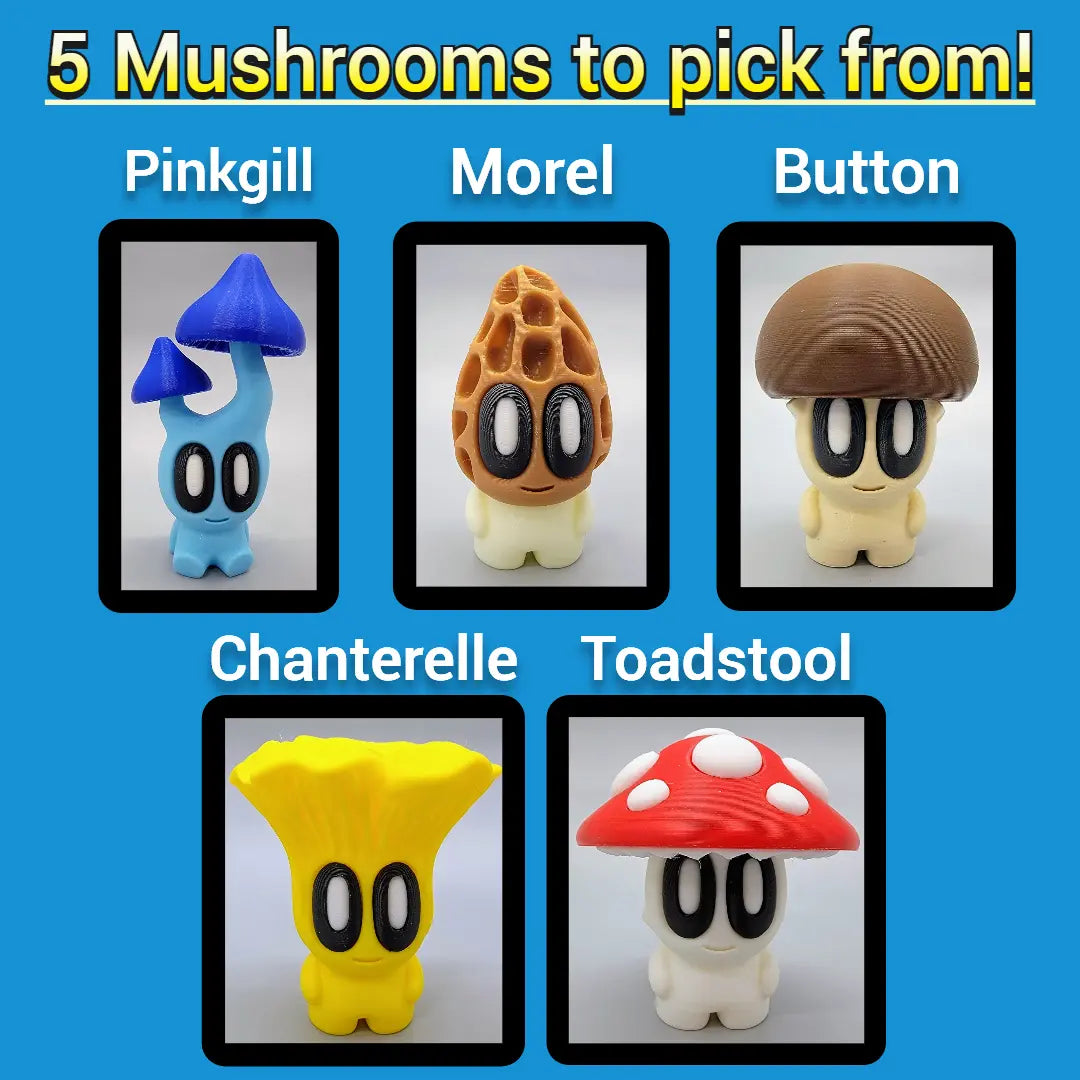 Adopt a Mushroom Pet with Stump