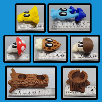Adopt a Mushroom Pet with Stump