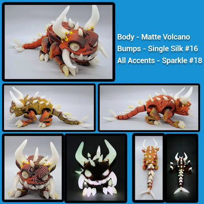 Twisty Hodag Toy