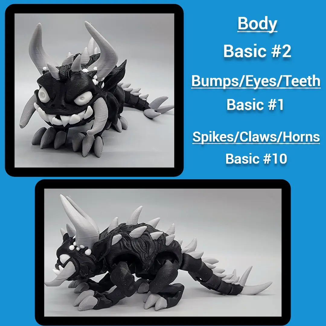 Twisty Hodag Toy