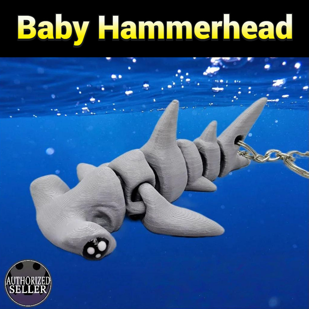 Articulated Baby Hammerhead Shark