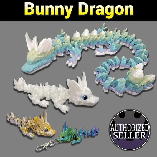 Easter Bunny Dragon Toy
