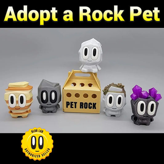 Adopt-a-Rock Pet with Crate