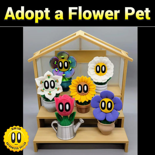 Adopt a Flower Pet with Pot