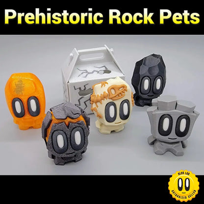 Prehistoric Rock Pets with Crate