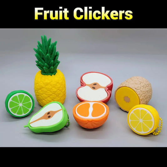 Fruit Keychain Clickers
