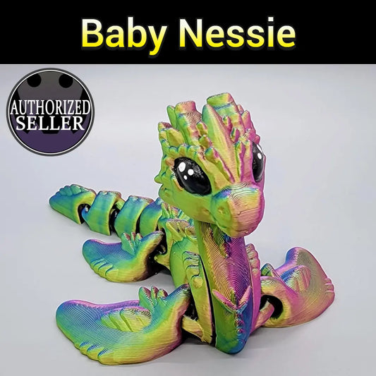 Bebé Nessie con llave articulada