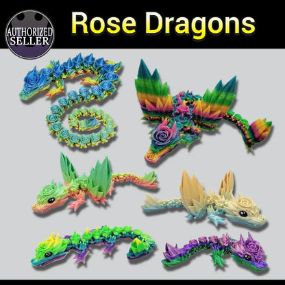 Articulated Rose Dragon