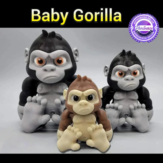 Articulated Baby Gorilla Toy