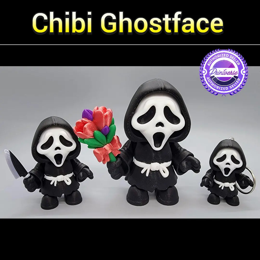 Chibi Ghostface Toy