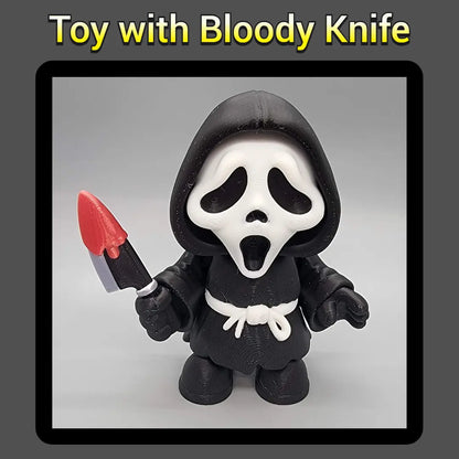 Chibi Ghostface Toy
