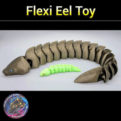 Juguete, llavero o pendientes de pulpo flexible