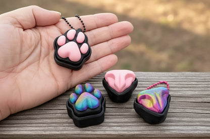 Paw Print & Cat Nose Clickers