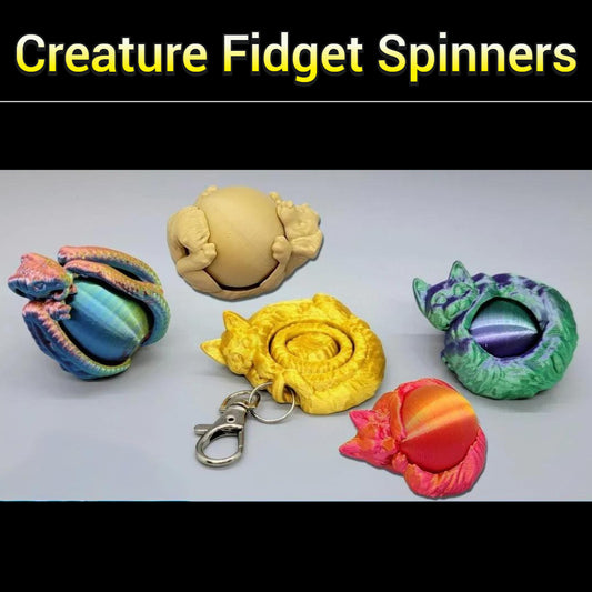 Creature Fidget Spinners