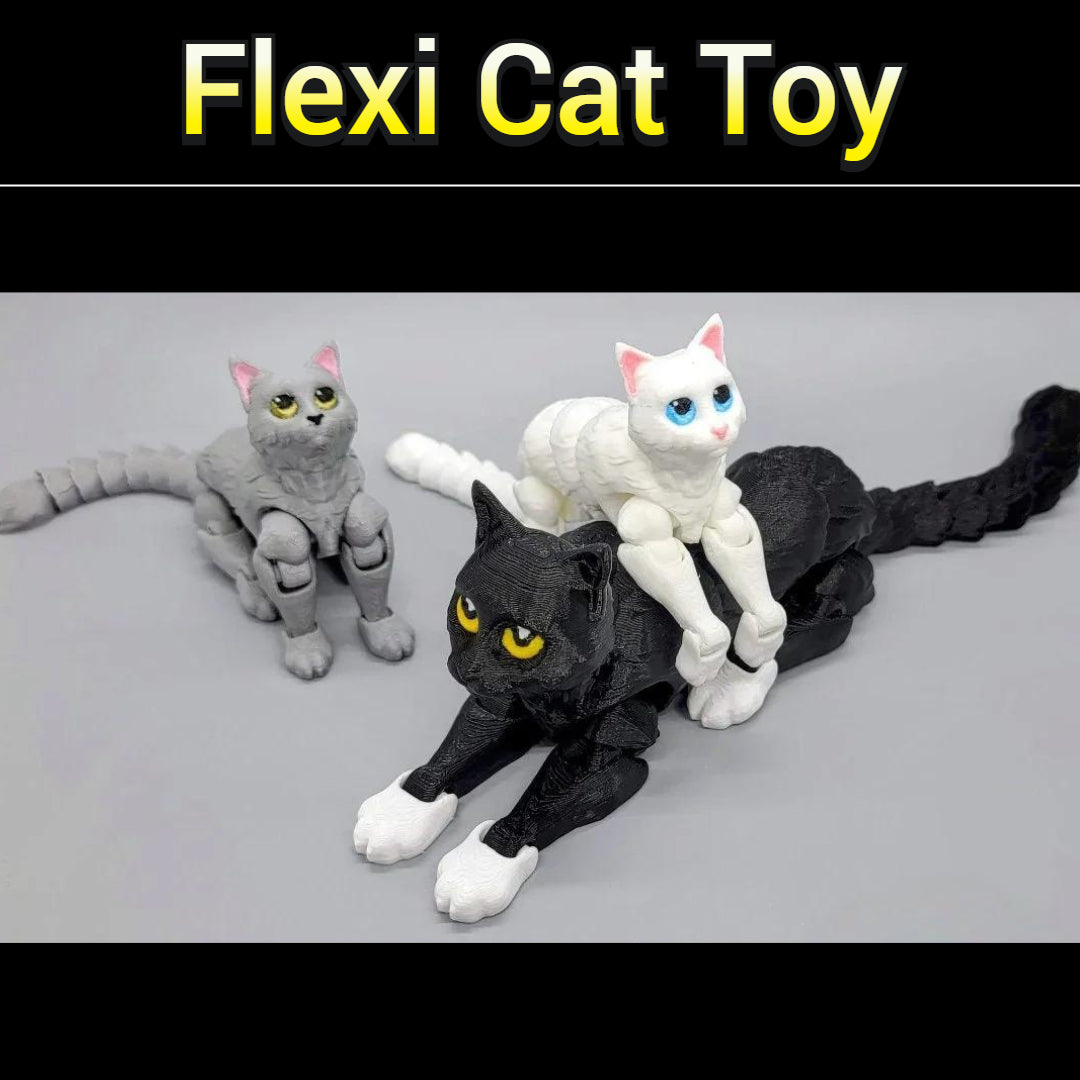 Flexi Cat – Juguete articulado antiestrés